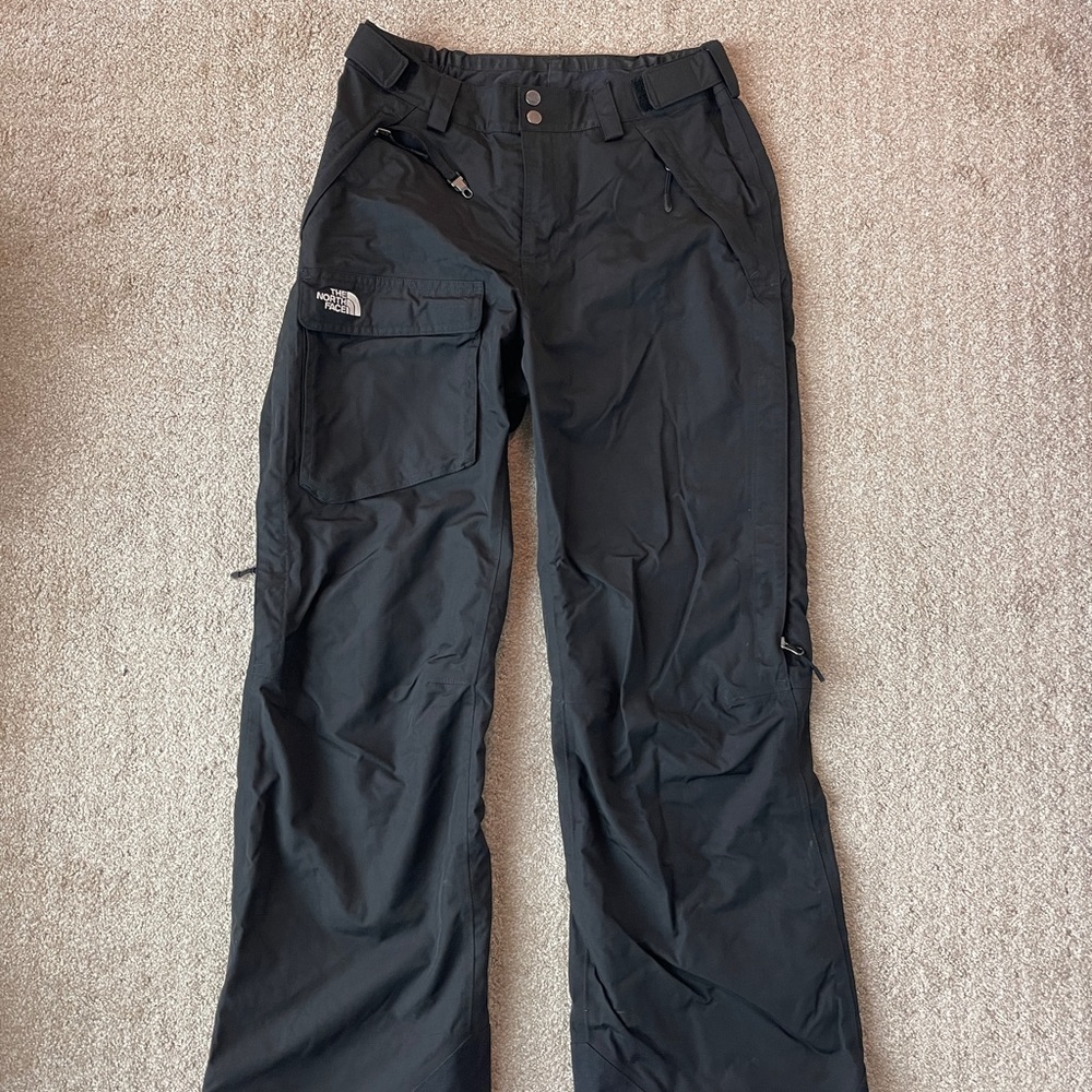 Womens North Face Ski / Snow Pants - Black, Medium